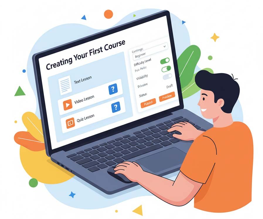 Creating Your First Course